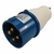Plug Industrial Macho 16A 3P+T AZ TLP16442 - METALTEX - Eletrica WF
