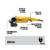 Imagem do ESMERILHADEIRA 7" DWE491B2 220V - DEWALT