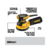 LIXADEIRA ROTO ORBITAL 5" 127V DWE6421-BR - DEWALT - loja online