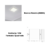 Plafon Embutir Quadrado Frameless 12W Branco Neutro TASCHIBRA - comprar online
