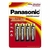 Imagem do Pilha Alcalina Palito AAA com 4 Unidades Blister - Panasonic