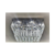 Lustre LED Cristal Retangular, Diamante Decor, 1529/400 * 600, Bivolt, Transparente - Eletrica WF