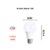 Bulbo LED E27 - 12W/SA Branco Quente 3000K - CTB - comprar online