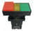 Botão Duplo Iluminado Plastico Verde/Vermelho P20IDL-Y-1C 220V - METALTEX - comprar online