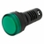 Sinaleiro Led Plástico Verde L20-R7 24V L20-R7-GP -METALTEX