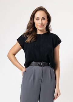 Blusa Malha Cropped Greta - comprar online