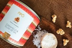 Pipoca Caramelo e Flor de Sal - Lata P - comprar online