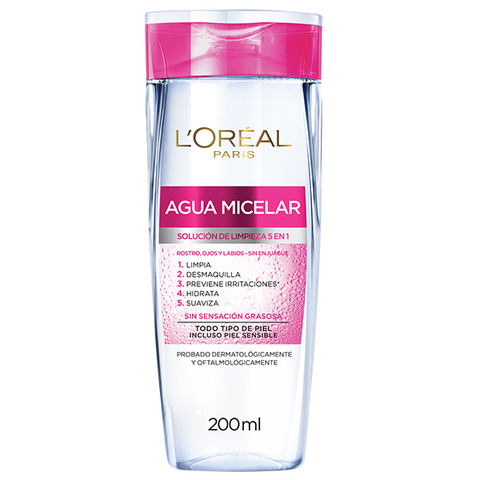 Agua Micelar Loreal Todo Tipo de Piel 200ml