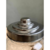 Imagen de Frasco de Vidrio con Tapa de Acero Cuadrado y Tramado Decormesa 22cm