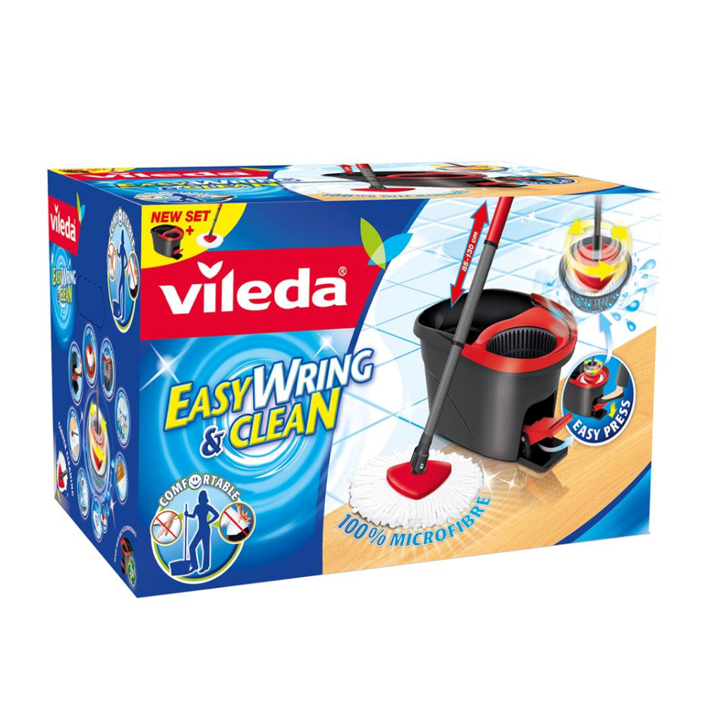 Mopa Balde con Pedal Easywring & Clean Vileda – aseomira
