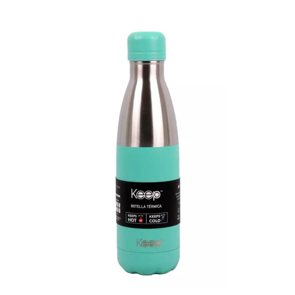 Botella Isotérmica 500 ml Negro Mate Qwetch | Comprar Online