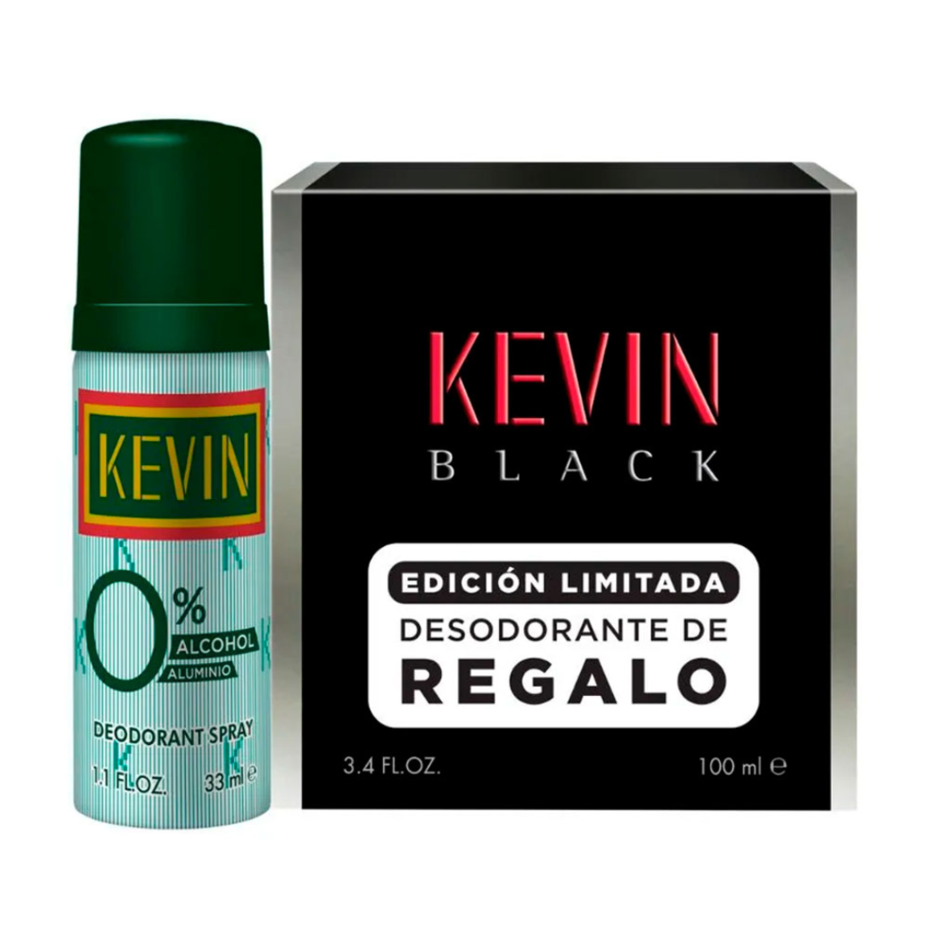 Perfume Kevin Black Hombre DEO GRATIS EDT x 100ml