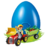 Niño en Tractor con accesorios - Playmobil Huevos Sorpresa