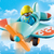 Avión Playmobil con Piloto - Línea 1.2.3 - TiendaPlaymobil