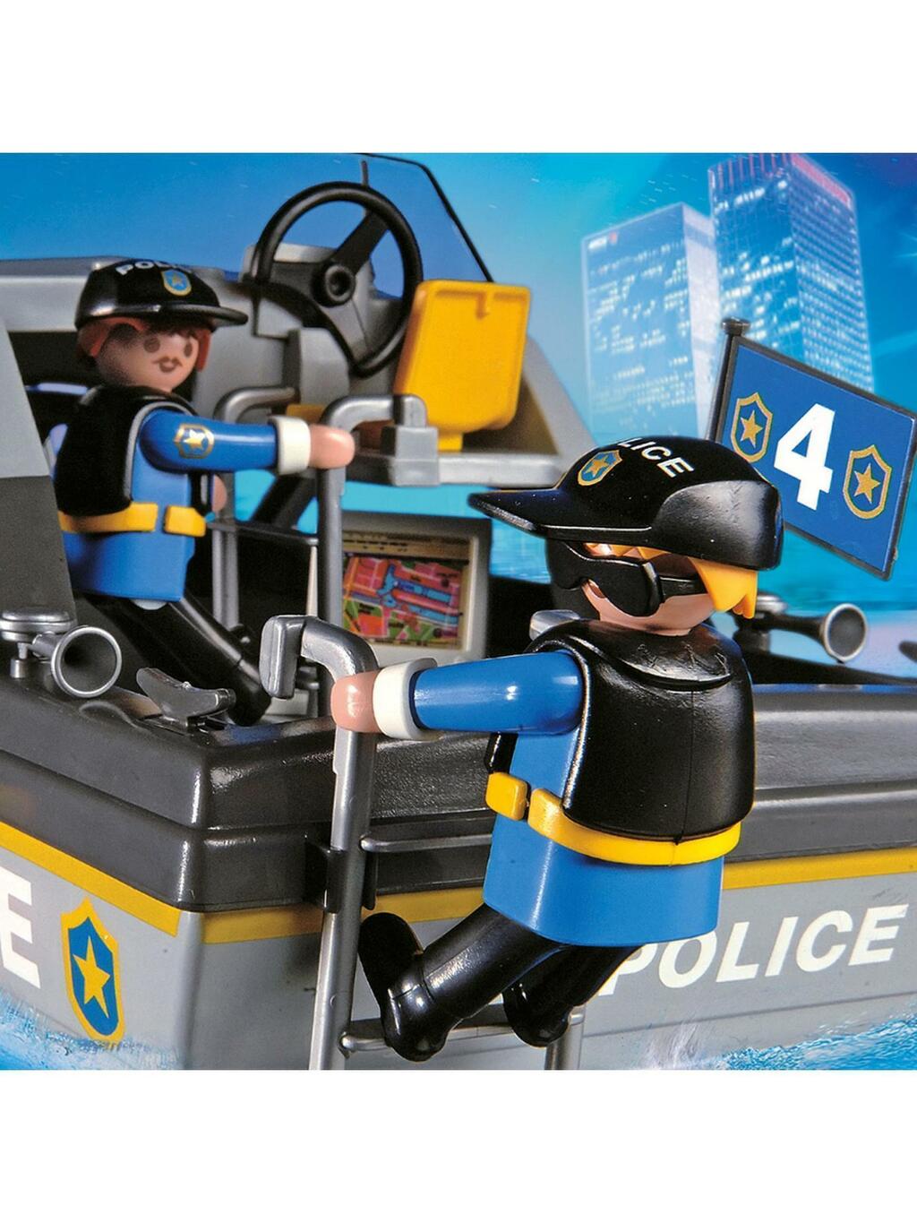 Barco Policías Playmobil City Action - TiendaPlaymobil