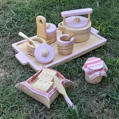 SET DE MATE + GALLETITAS DE MADERA - Tienda de Cositas