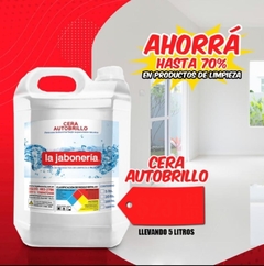 CERA AUTOBRILLO NATURAL X 5 LITROS - comprar online