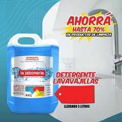 DETERGENTE P/ MAQUINA LAVAVAJILLA X 5 LITROS - comprar online