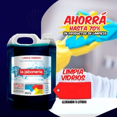 LIMPIA VIDRIOS X 5 LITROS - comprar online