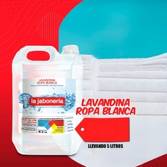 LAVANDINA ROPA BLANCA X 5 LITROS - comprar online