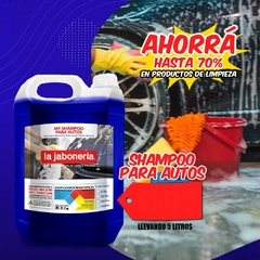 SHAMPOO PARA AUTO X 5 LITROS - comprar online