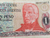 Cédula Antiga Um Peso Argentino