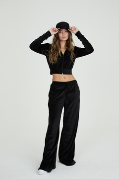 Cropped Jade Plush - Preto - comprar online