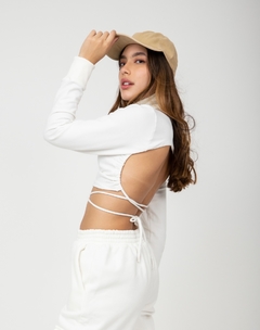 Imagem do Cropped Moletom Amy - Off White