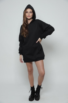 Moletom Oversized - Preto - loja online