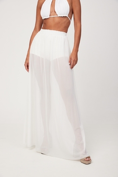 Saia Kaia (Acompanha Hot Pant) - Off White - loja online