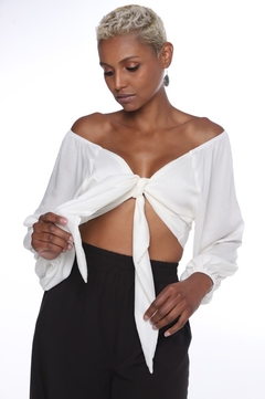 Blusa Cuba - Off White - Mia Brand