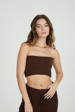 Top Tricot Georgina - Marrom na internet