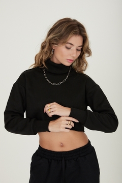 Cropped Morgan - Preto