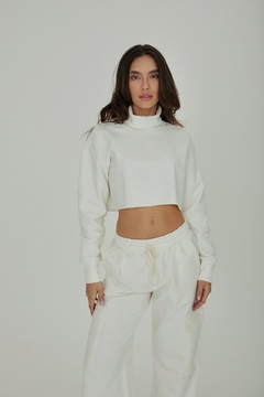 Cropped Morgan - Off white - loja online