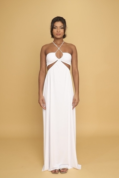 Vestido Iris - Off White na internet