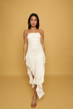 Vestido Camila - Off white na internet