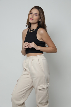 Cropped Lisa - Preto - Mia Brand