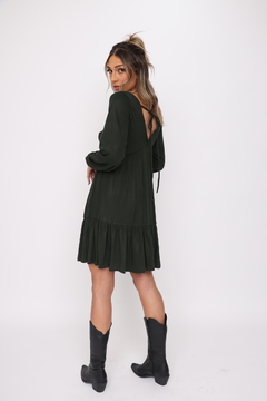 Vestido Cecilia - Verde Militar