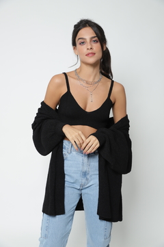 Top Tricot Diana - Preto - comprar online