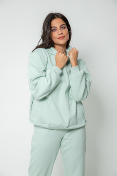 Blusa Moletom Luwi - Verde Menta