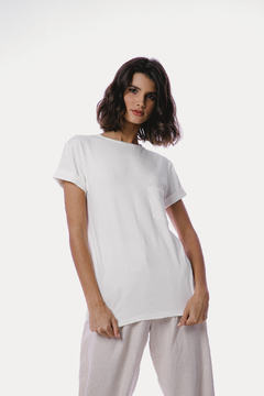 Camiseta Mia - Off White - loja online