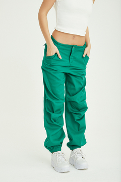 Parachute Pants Mia - Verde - Mia Brand