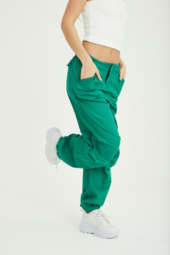 Parachute Pants Mia - Verde - loja online