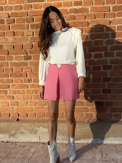 Shorts Saia Brave Rosa Chicleta na internet