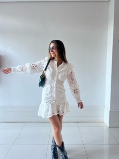 Vestido Renda Branco