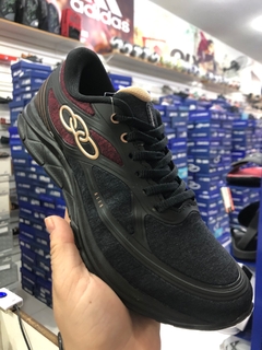 T nis Olympikus Alfa Preto Bordo styletenis