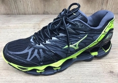 T nis Mizuno Wave Prophecy 7 Masculino Preto e verde