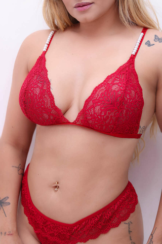 Conjunto Sensual Perolas 1425