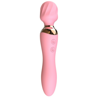 Vibrador Varinha Mágica Com Duplo Motor Aquecimento ME054