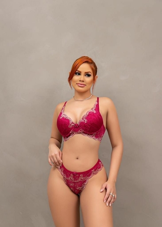 Conjunto Lingerie Sensual Lari Ref 1800